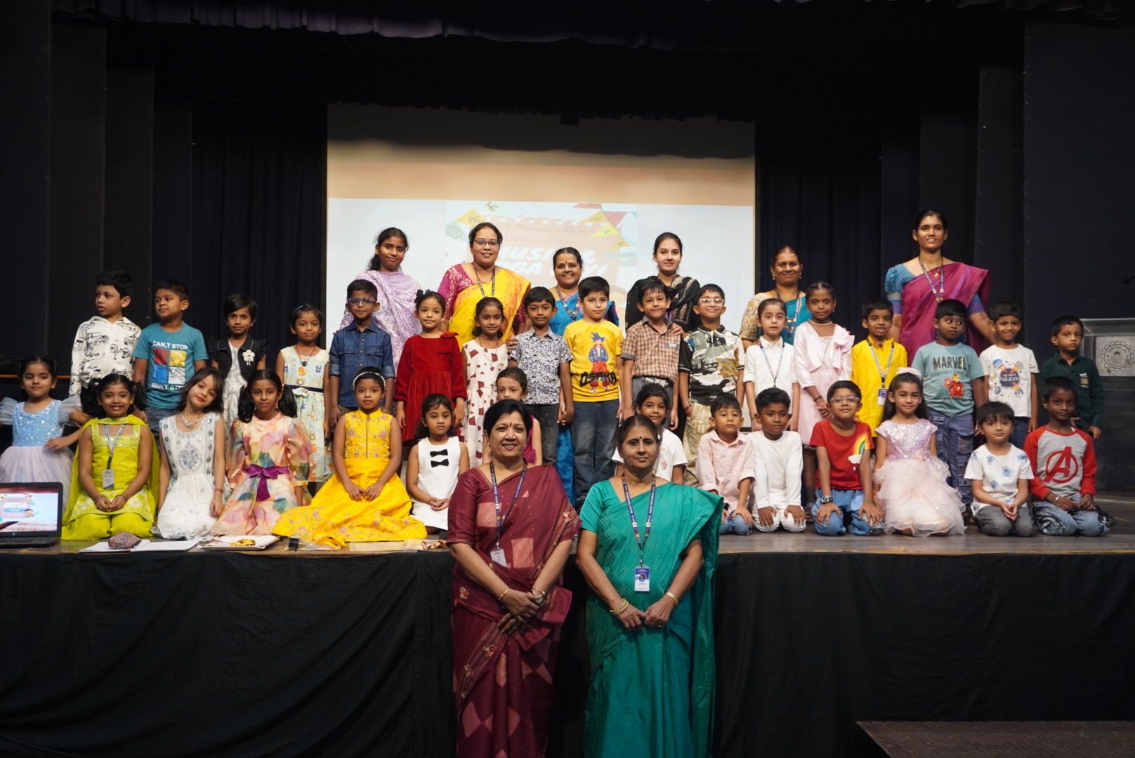 Class 1 & 2 World Music Day and International Yoga Day Celebration